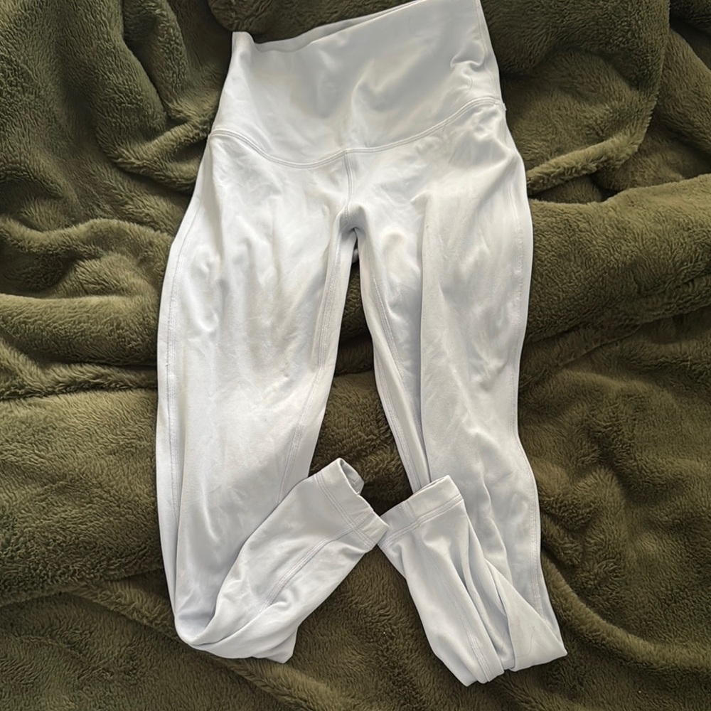 lululemon athletica light purple blue Leggings
